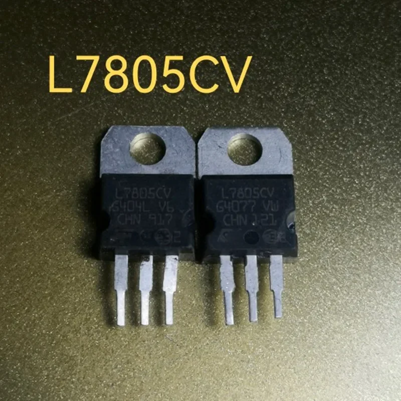 10pcs/lot Original L7805V L7805CV L7805 MOSFET TO-220