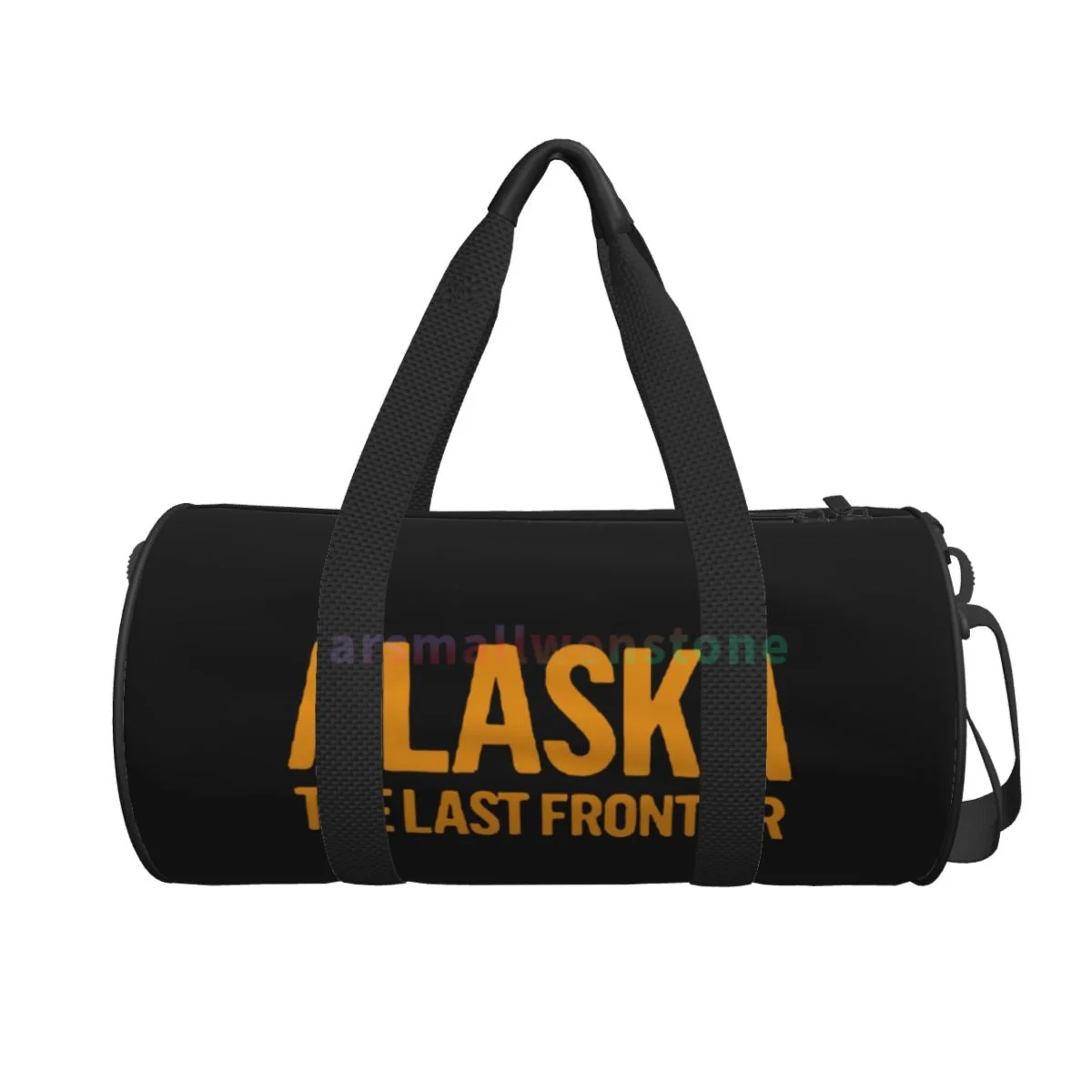 Alaska The Last Frontliner Yoga Bag Workout Durable Backpack Handbags Round Outdoor Fitness Bags Travel Duffle Bag