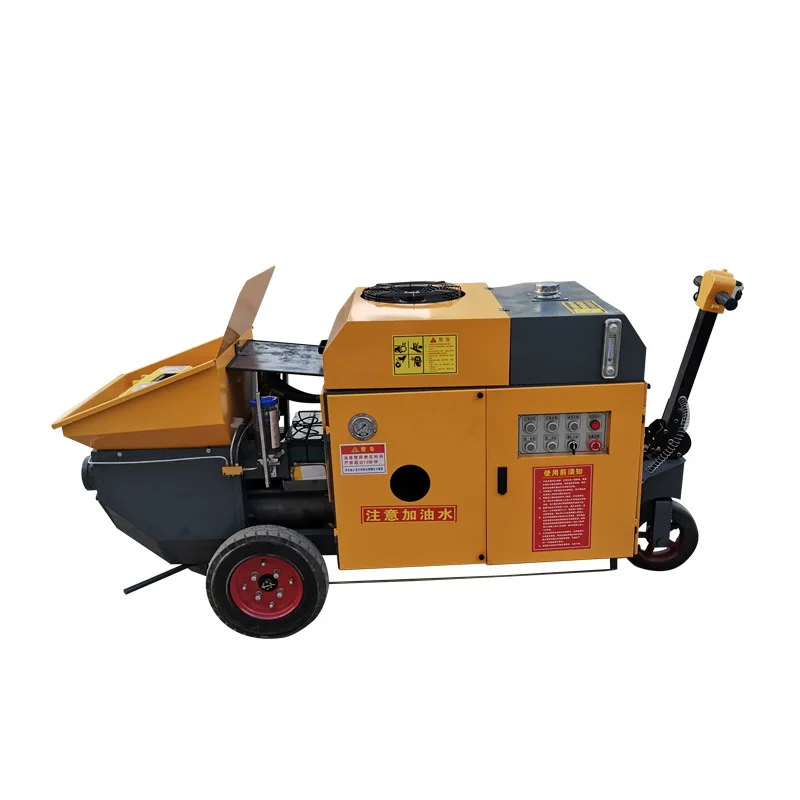 

Small secondary structural column concrete pump conveyor pump fine stone secondary conveyor pouring machine construction