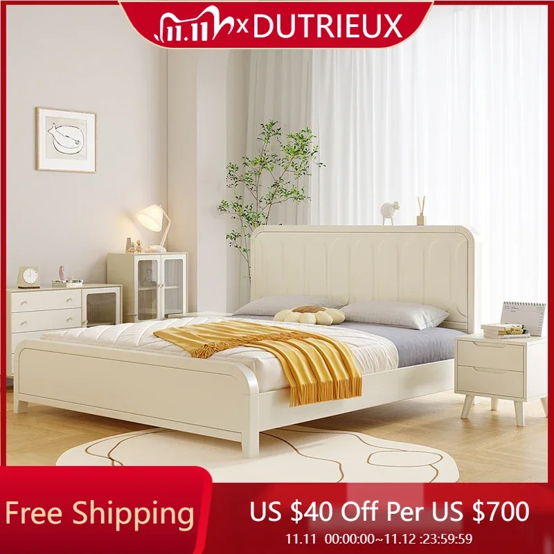 

Bedroom Queen Bed Children Headboards Luxury Sun Human Dog Modern Floor Loft Bed Castle Camas De Casal Lounge Suite Furniture