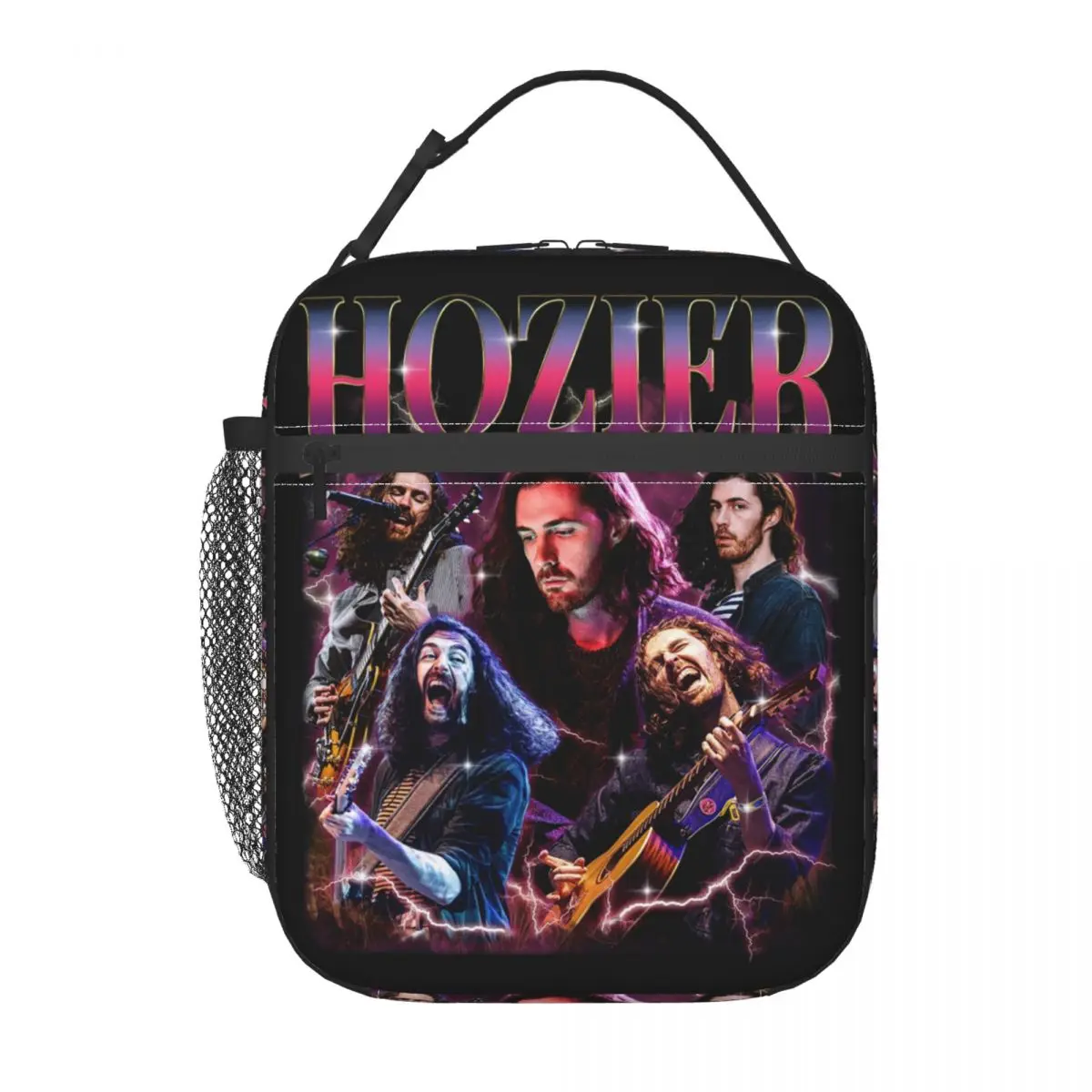 Hozier Funny Meme Lunch Bags Merch for Fan Hozier Merch HP Fan Gift Portable Food Bag Container Cooler Thermal Lunch Box