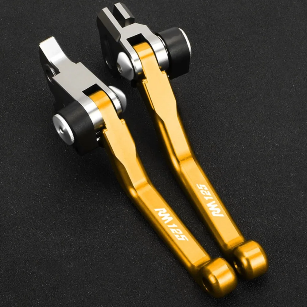 

Motocross Aluminum Folding Pivot Brake Clutch Levers Handle For SUUZKI RM125 RM 125 2004 2005 2006 2007 2008 Off-Road Dirt Bike