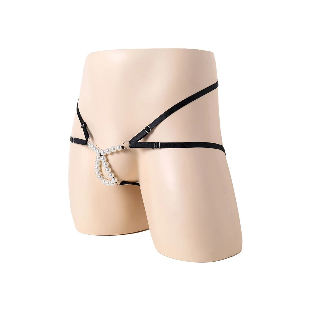 

Comfy Fashion Sleepwear Underwear Mens Low Rise Pouch See Through Sexy Stretchy Thong Backless Underpants Briefs
