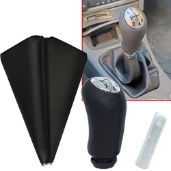 Gear Shift Knob Inner Sleeve PVC Gaiter Boot Cover Set For Renault Laguna II 2003 2004 2005 2006 2007 2008 Interior Spare Parts