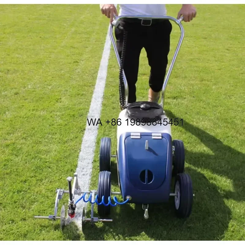 Wmwmnu for Football Field Marking Hand Pushed Natural Turf Line Spraying