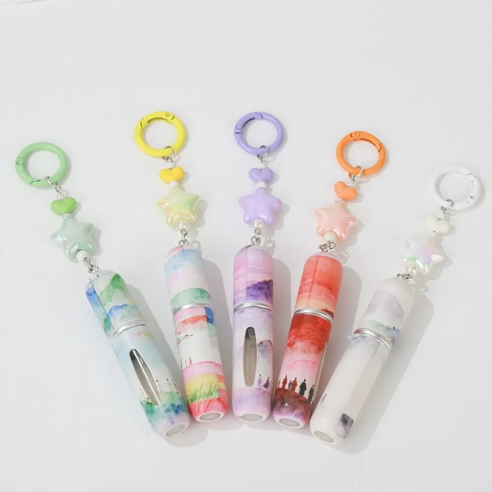 Mode 5 ml Mini Parfüm Flasche Nachfüllbare Tragbare Spray Rotierenden Flasche Leere Lagerung Sprayer Spray Zerstäuber Flasche