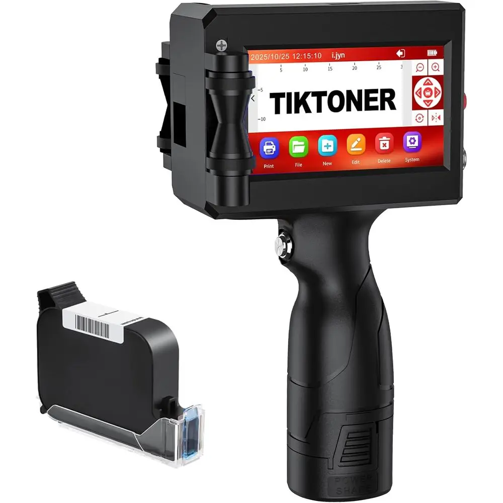 

Ручной струйный принтер: высота печати 0,08-0,5 дюйма, для печати даты, времени, номера партии на различных материалах