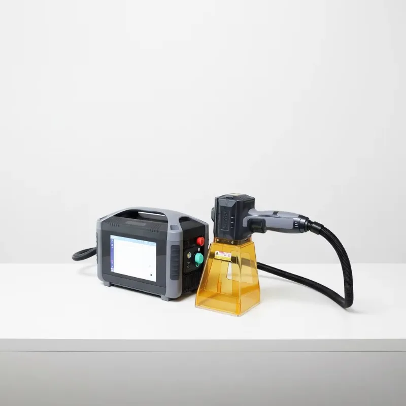 

20W Portable Handheld Fiber Laser Marking Machine CNC Easy Operation For Metal Mirror Painted Wood Engraving 110V 220V