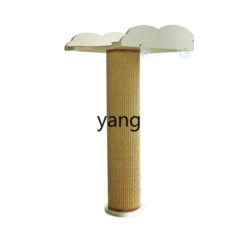 CX The lmm bay window suction cup does not occupy an integrated cat scratching board and cat climbing frame.