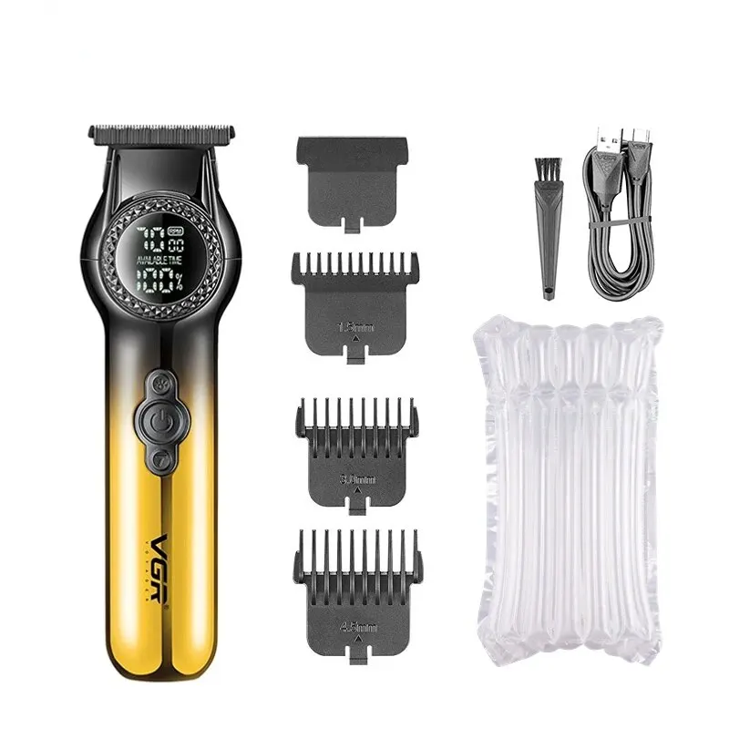Vgr Tondeuse Professionele Kapper Haar Snijmachine 8000 Rpm Tondeuse Oplaadbare Haircut 0Mm Trimmer Voor Mannen V-990