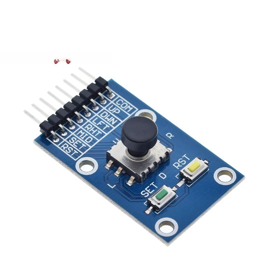 Five Direction Navigation Button Module for MCU AVR Game 5D Rocker Joystick Independent Keyboard for Arduino Joystick Module