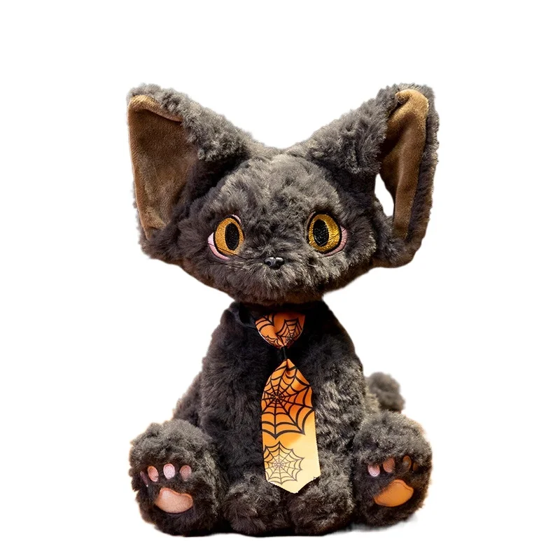 peluche-gatto-nero-riccio-2026-hot-sale-giocattolo-morbido-a-forma-di-gatto-bambola-imbottita-regalo-da-collezione-per-bambini-fan-e-decorazione-domestica