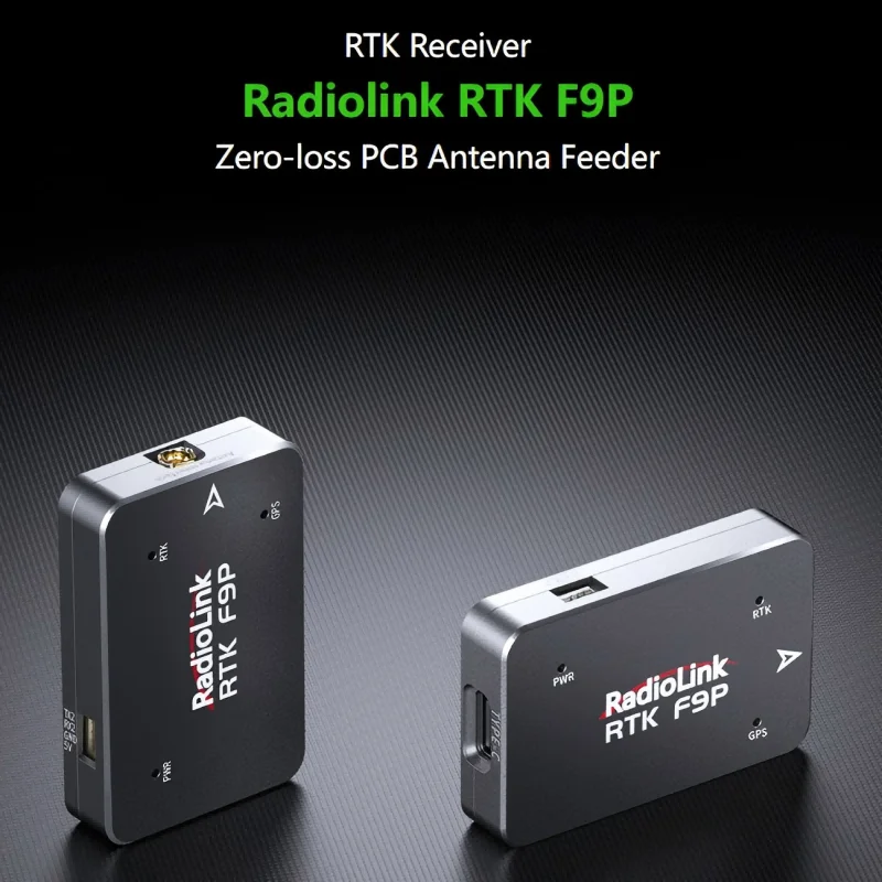 

Приемник Radiolink Rtk F9p на сантиметровом уровне, базовая станция Rtk Ant-b10, Антенна Rtk Rover Ant-m7 для дрона, автомобиля, лодки Pix Px4