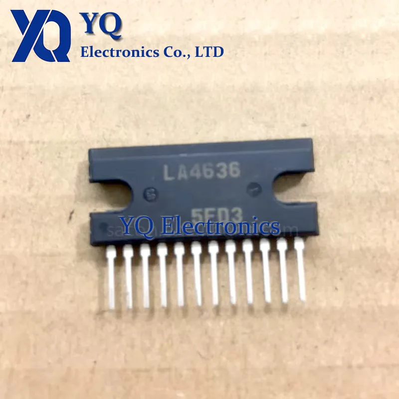 2PCS/lot New Original LA4636 or LA4635 LA4635A or LA4645 or LA4663 SIP-12 2-Channel BTL AF Power Amplifier