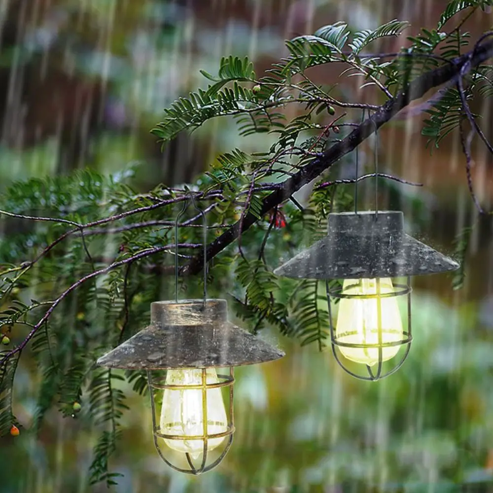Vintage Solar Garden Lantern 2