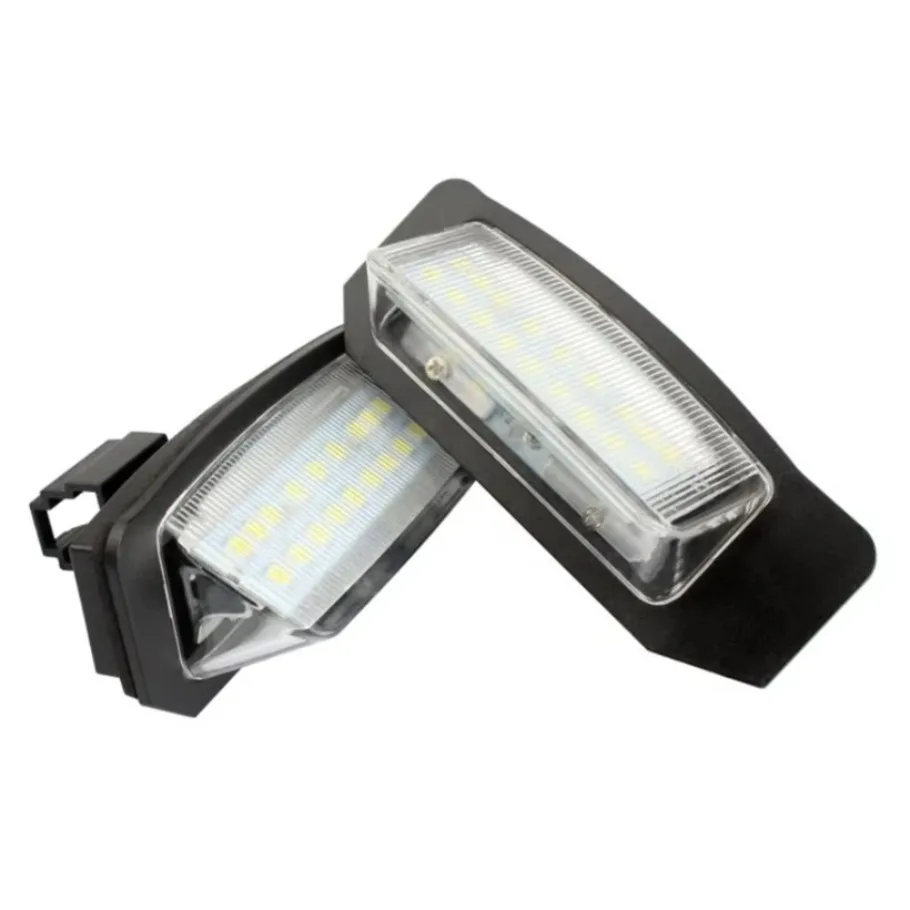 1SET LED License Number Plate Light Lamps Fit For Mitsubishi Outlander 2 3 Lancer Eclipse 3 4 Cross Galant Xpander I-MiEV