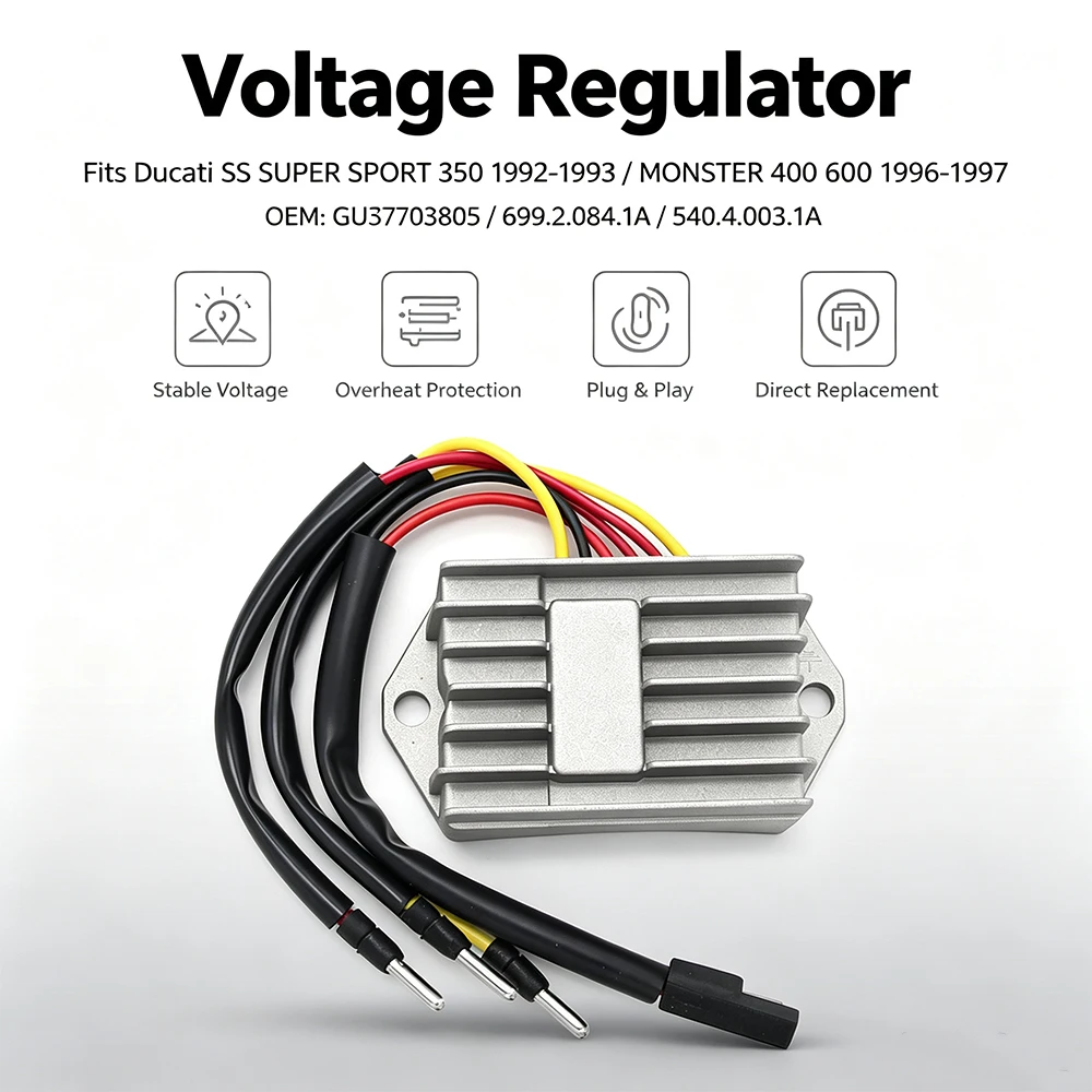 Motorcycle Voltage Regulator Rectifier For Ducati SS SUPER SPORT 350 MONSTER 400 600 SPORT PANTAH DESMO 750 900 GU37703805