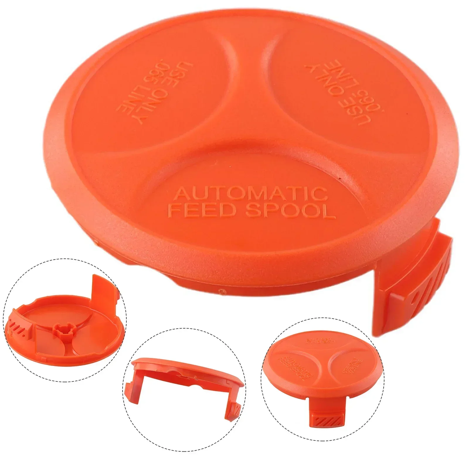 1pc Spool Cover Brushcutter Parts Trimmer Spool Cap Garden Power Tool For  STC1840 STC1840 EPC BESTA530 ST1823 ABS Material