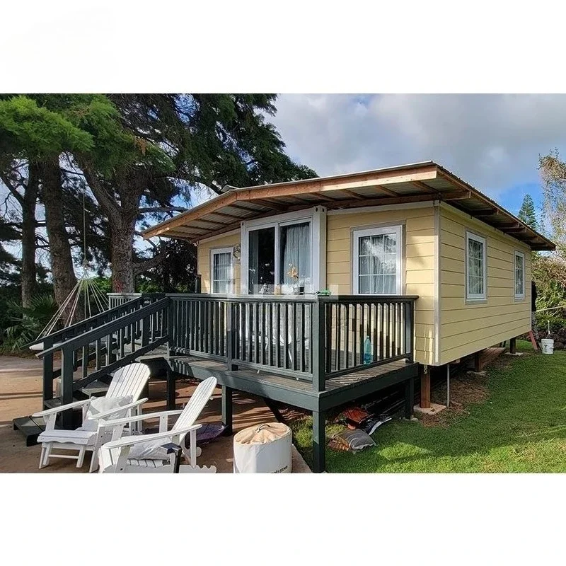 Modern Container House Mobile House Double-wing Folding House Premium Expandable Waterproof Modular Tiny Prefab Hot Sale