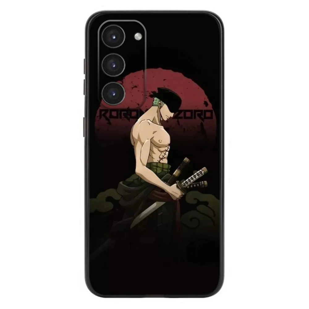 Z-Zoro Anime One P-Piece  Phone Case For Samsung Galaxy A20,A21s,A22,A31,A32,A52,A53,A72,73,A80,A91 Soft Black Cover