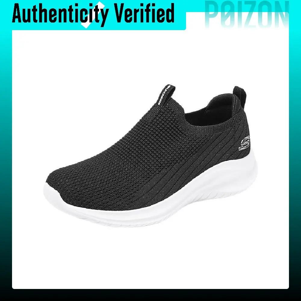 Skechers Sport Abrasion Resistant Low top Casual Shoes Women's Black White 897925-BKW view 4