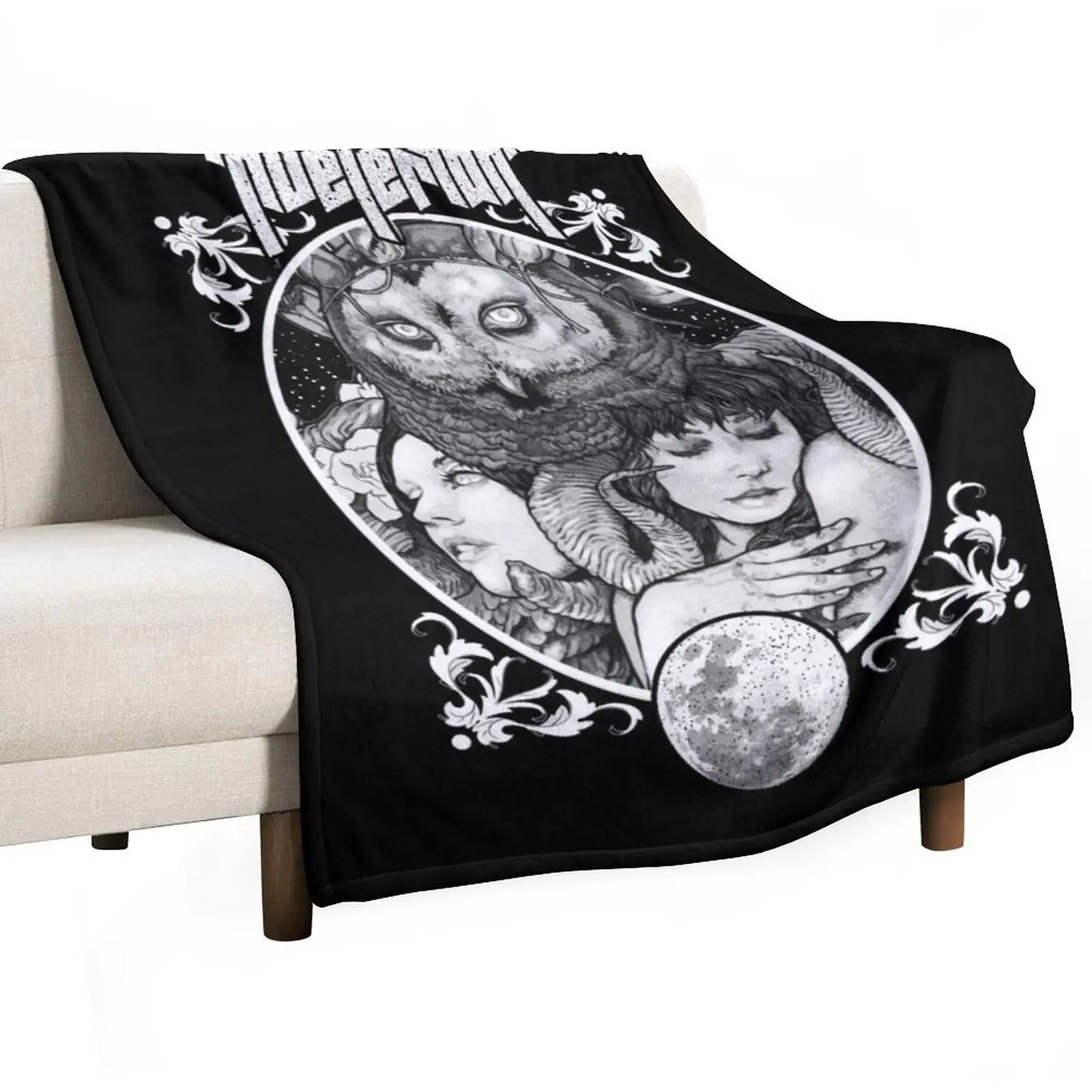 Music: Kvelertak #1 Throw Blanket Retros Blankets For Bed Blankets