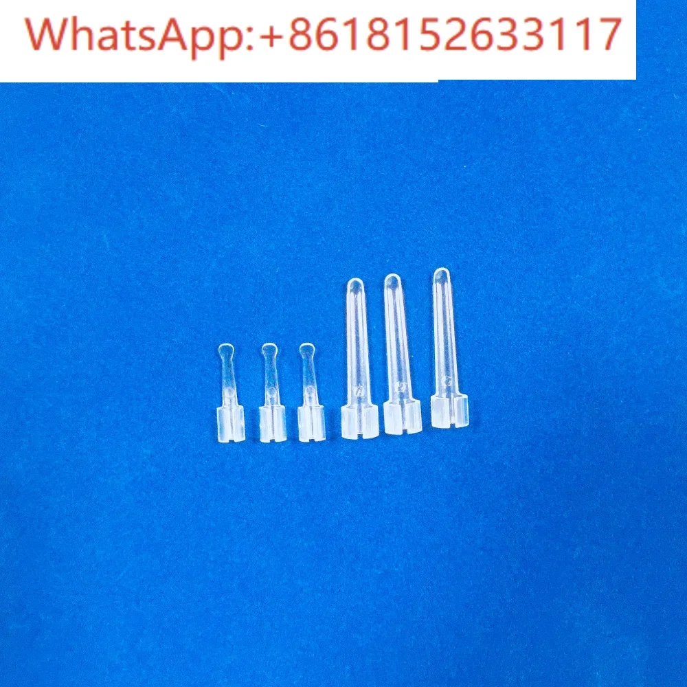 100 Stück 3,5/3,9/5,5 mm visuelles Ohr-Roller-Zubehör, visueller Ohr-Roller-Ersatzkopf für Erwachsene und Kinder-Ohr-Roller