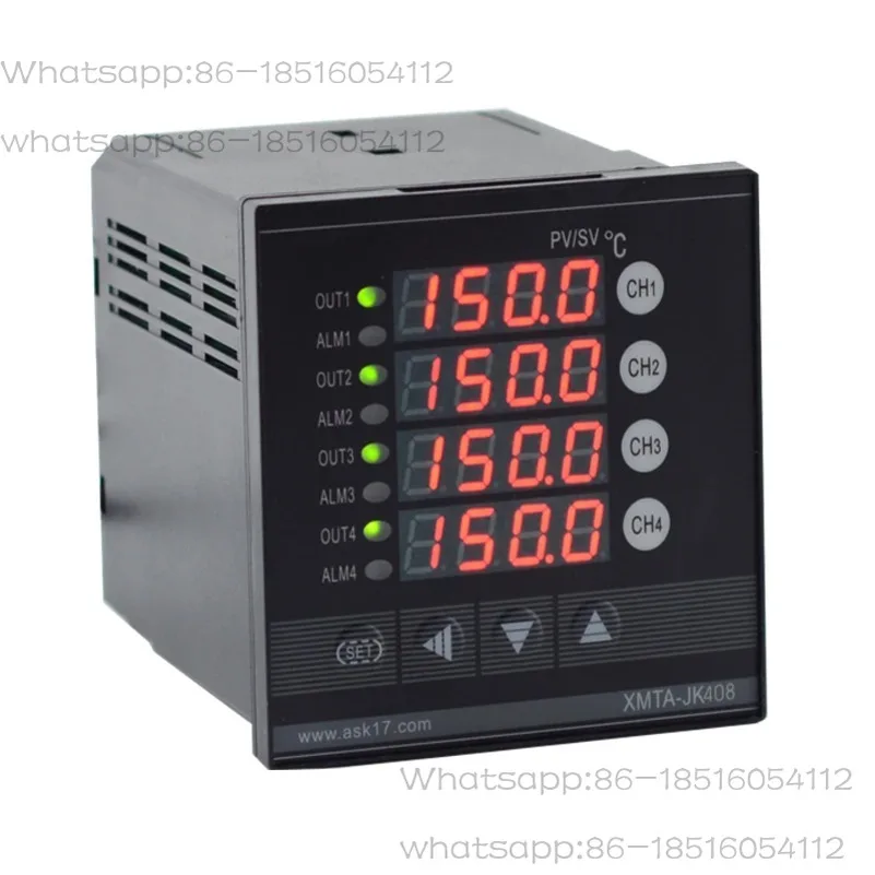 

4-channel Temperature Controller, 4-channel Meter, Multi-channel Temperature Controller JK408GK