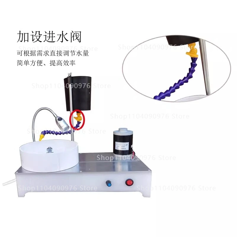 

Станок для огранки и полировки драгоценных камней 2800 об/мин, 120 Вт, для ювелирных изделий, плоскостной шлифовальный станок, лапидарный станок