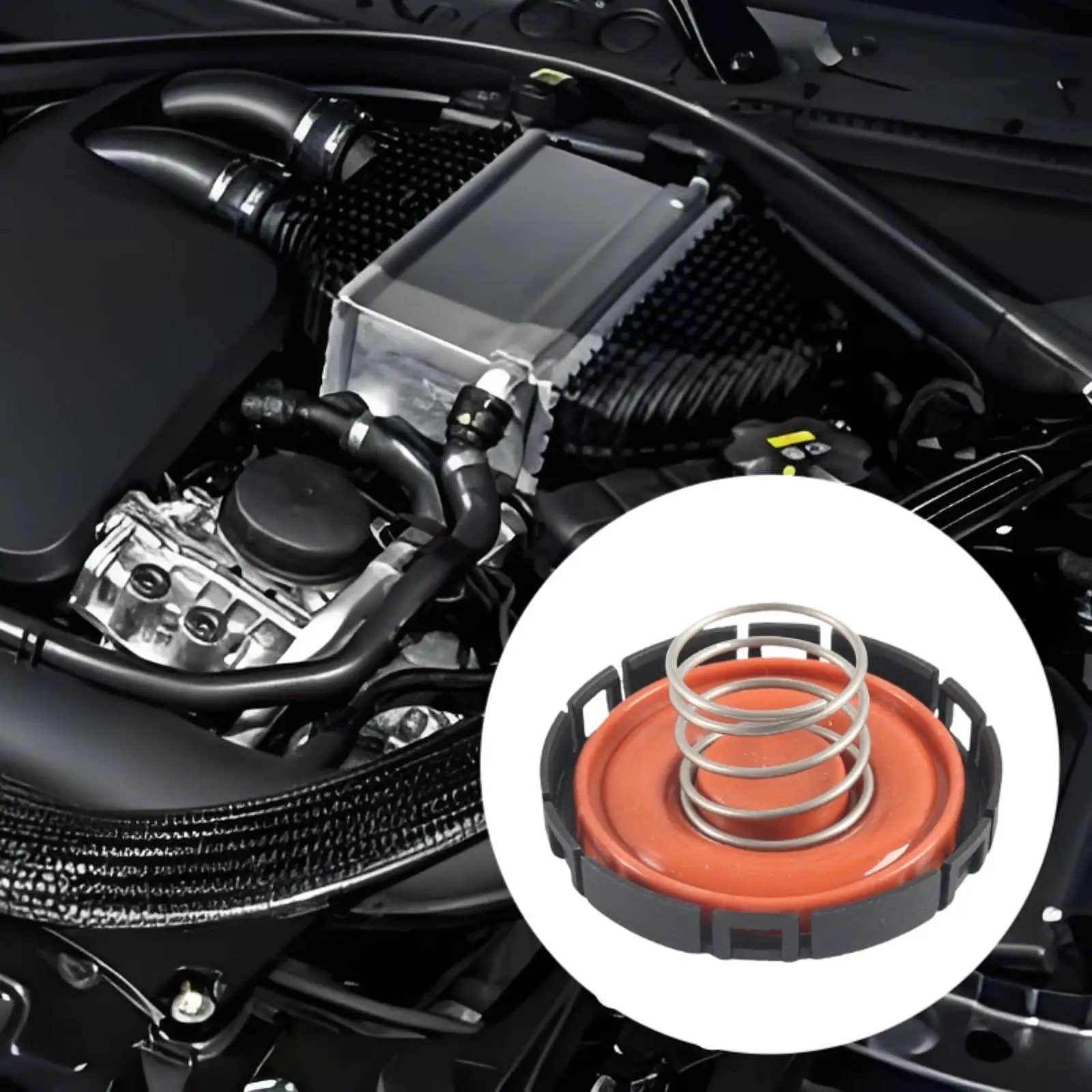 

Valve 11127588412 Easy Installation Replacement Valve Diaphragm Cap Cover for 228i 2014-2016 Vehicle Accs Auto