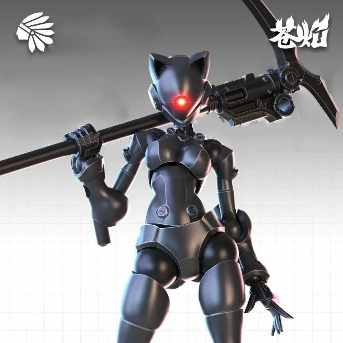 SHEIK MAINLAND 3MIN PROJECT 3.75inch Super Movable Action Figure Swift Female Mutant High Detail DIY Assembly Collectible Model