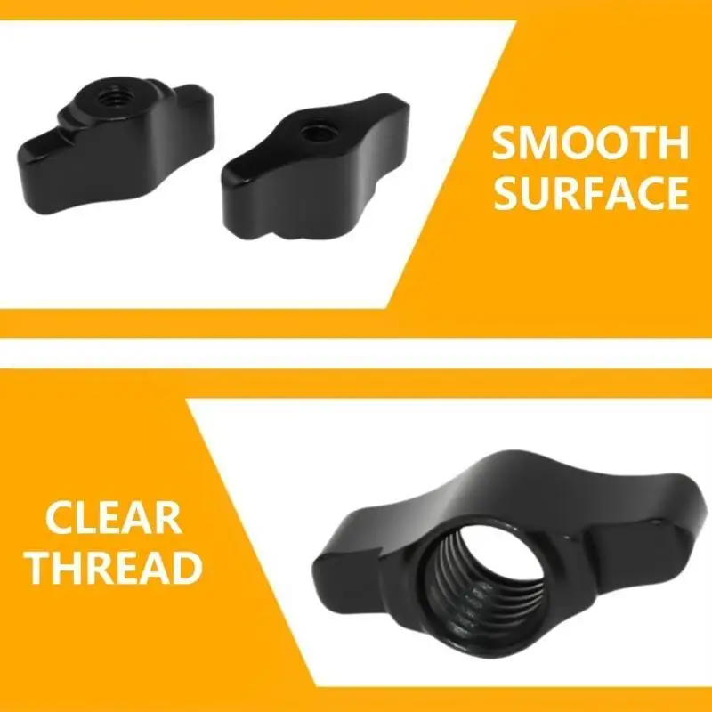 

T Track Fixture Nut Handle 1/4 3/8 Threaded 1PC for Secure Clamping T Track Knob Accessories