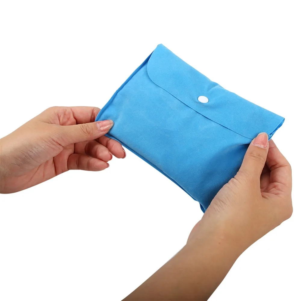 2 Pcs Durable PVC Inflatable Pillow Leakage Prevention Portable Folding Pillow Outdoor Pillow Hiking