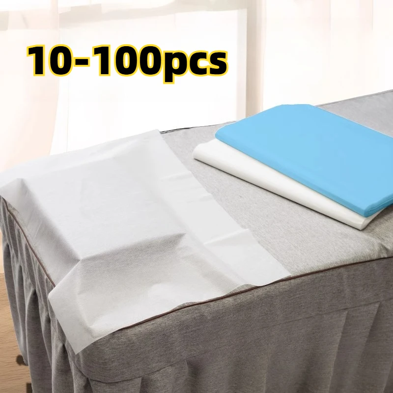 Taie d'oreiller jetable pour hôtel 5 étoiles, en tissu non tissé, luxueuse, douce, respectueuse de la peau, respirante, hygiénique, élégante, durable et pratique