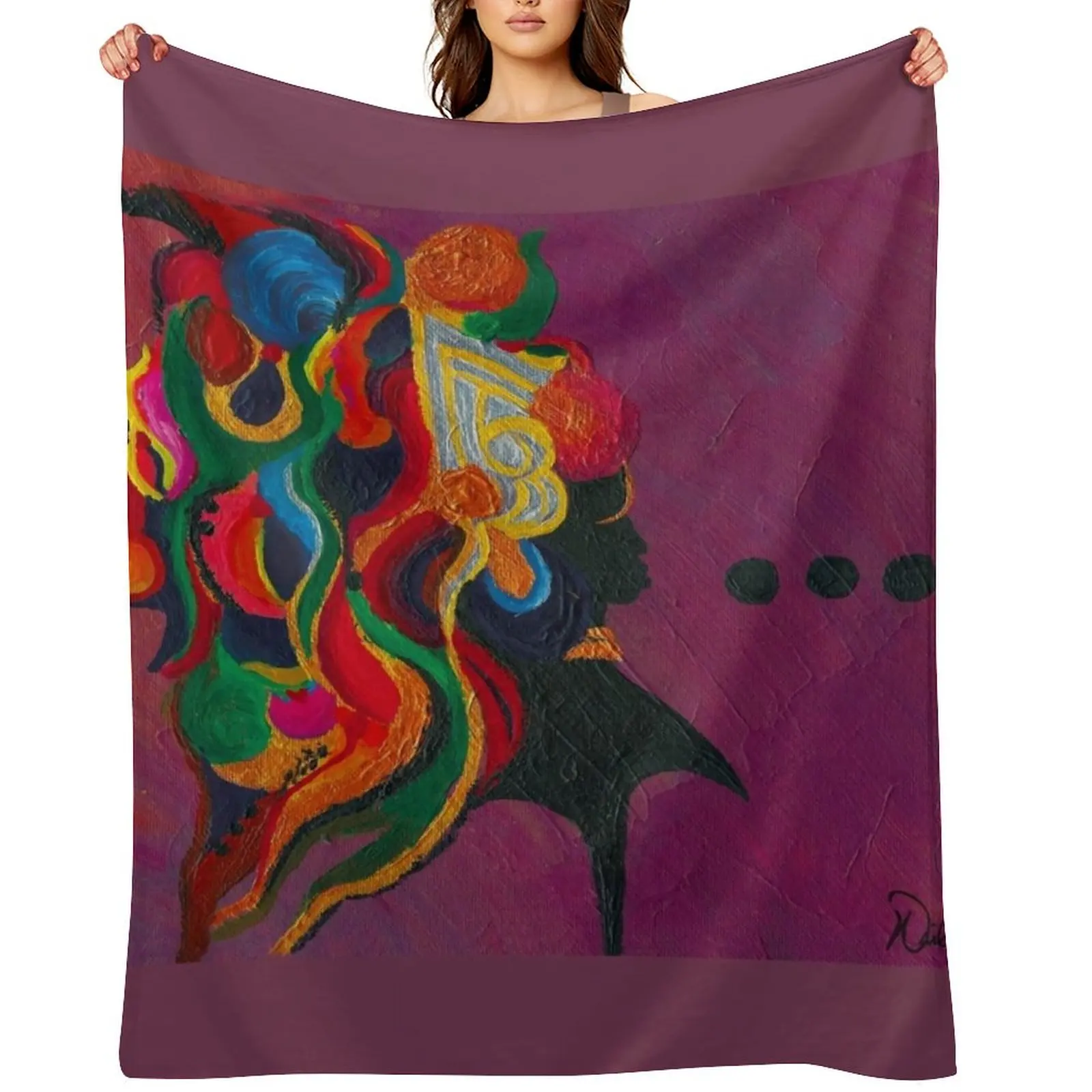 

The Matriarch Throw Blanket Sleeping Bag Hairys Personalized Gift Weighted Blankets