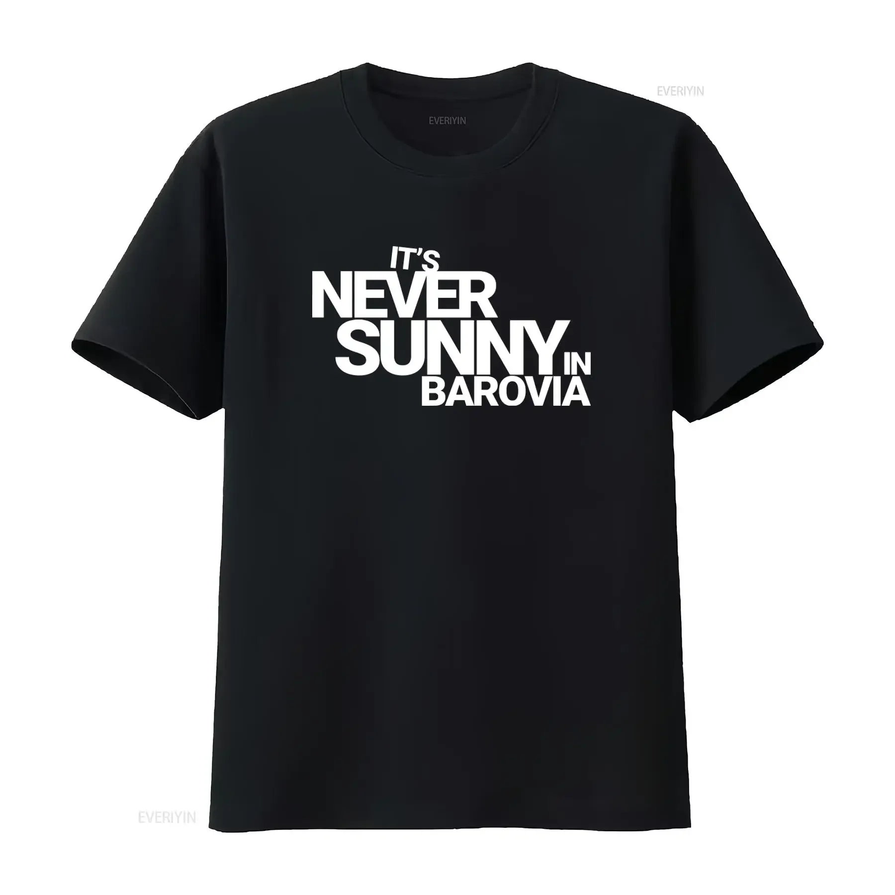 Curse Of Strahd Dnd T Shirt It's Never Sunny In Barovia Design for Players and DMs Perfect Role Playing Game  vintage Washed