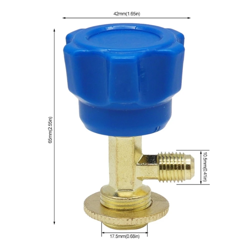 Can Canister Opener Refrigerant Dispenser Tool Auto Air Conditioning Refrigerant Can Tap Valves Bottle Opener Tool Easy Install