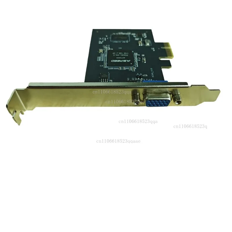 AST2400 graphics card PCIe X1 VGA local display, suitable for Windows Linux FreeBSD FreeNAS Solaries (without IPMI)