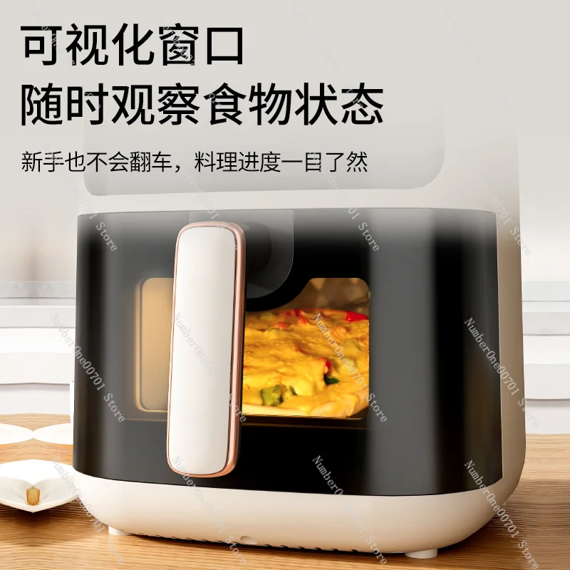 Air Fryer Household Intelligent Visual Flip-Free Surface Air Fryer