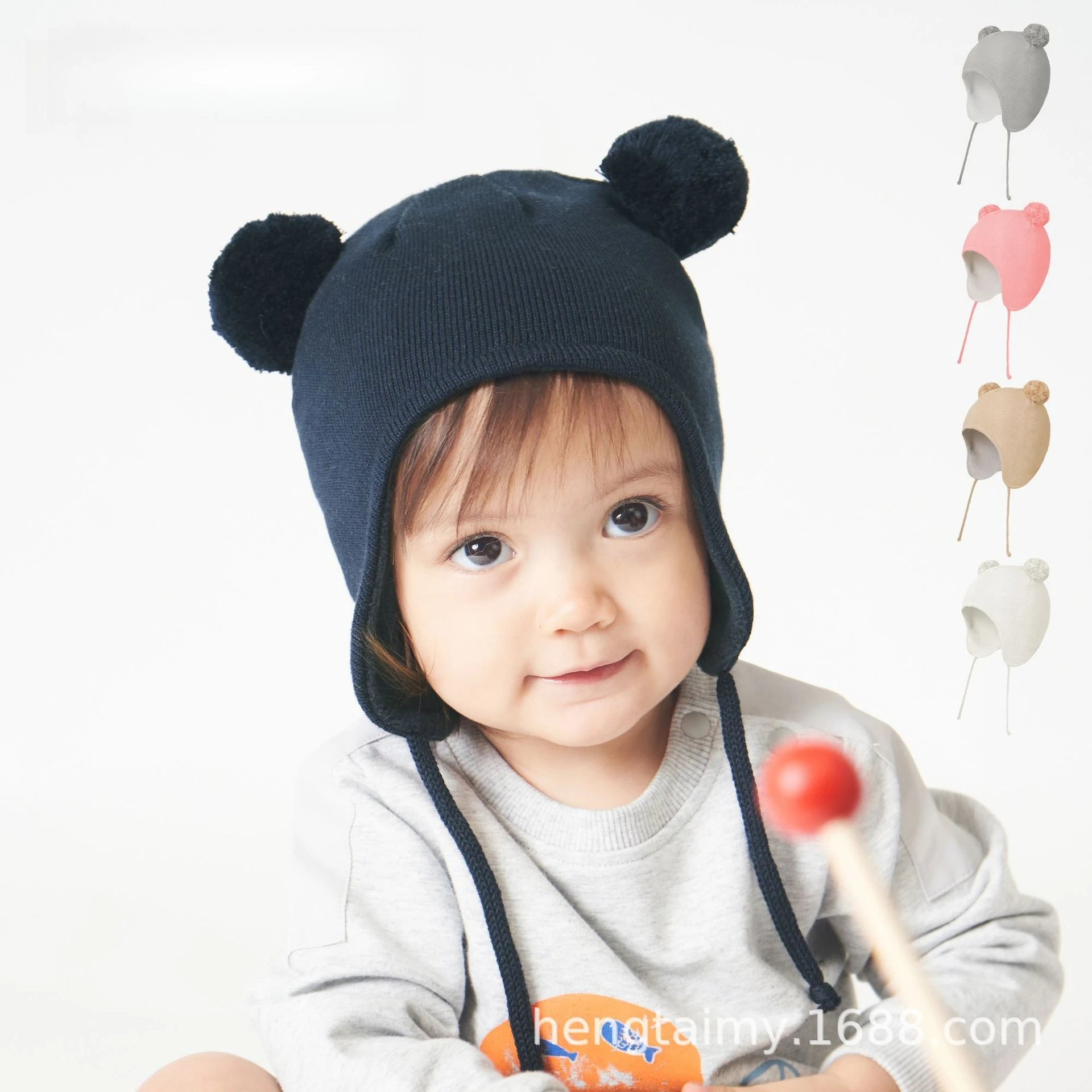langzhen-bonito-pom-pom-babys-chapeu-de-inverno-infantil-earflap-malha-quente-bone-para-meninos-meninas-da-crianca-criancas-gorro-forrado-de-la
