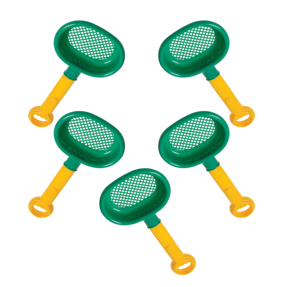 5Pcs Sand Shovel Plastic Summer Beach Playing Set Kids Outdoor Sand Dredging Tool Bright Colors Beach Toy Kids Shovel Toy