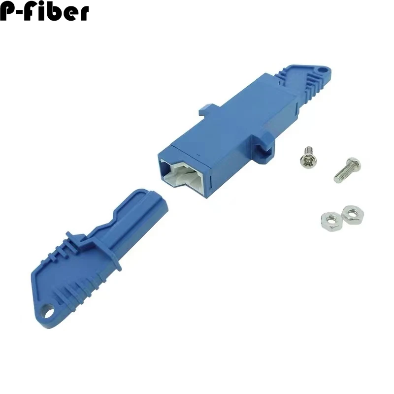 

10pcs E2000 optical fiber adapter LSH flange coupler E2000/APC Singlemode multimode