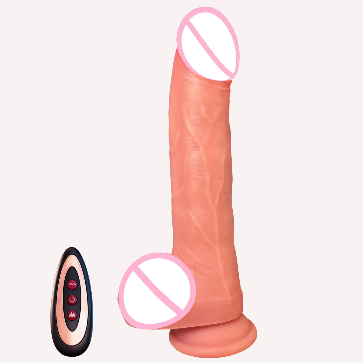 Adult Supplies Realistic Dildo Vibrator for Women Large Thrusting Remote Control Suction Cup Automatic Telescopic Realistic