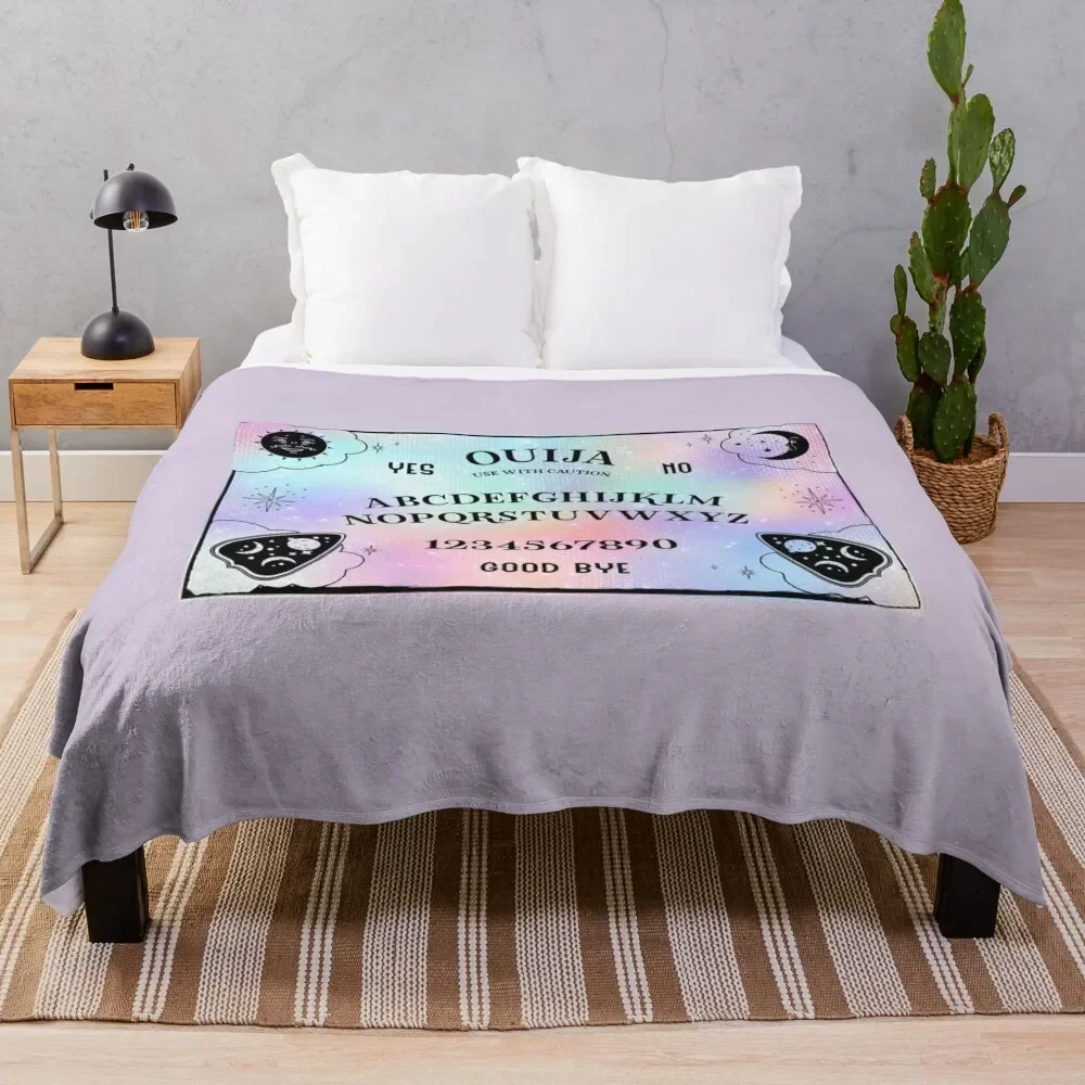 Ouija Board Pastel Goth Throw Blanket Luxury St Warm Blankets