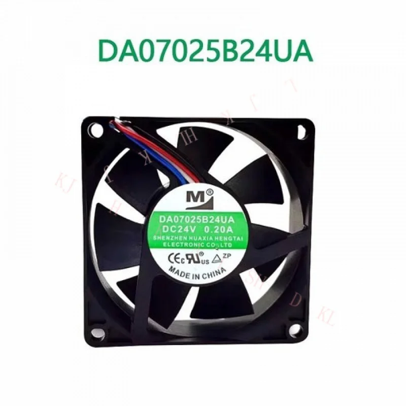 

N FOR DA07025B24UA DC24V 0.20A 70*70*25MM 4-Wire Cooling Fan