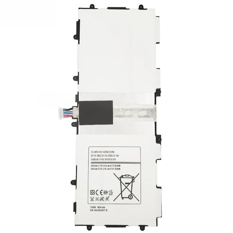 T4500E 3.8V 6800mAh بطارية الجهاز اللوحي لسامسونج غالاكسي تاب 3 10.0 P5220 P5210 P5220