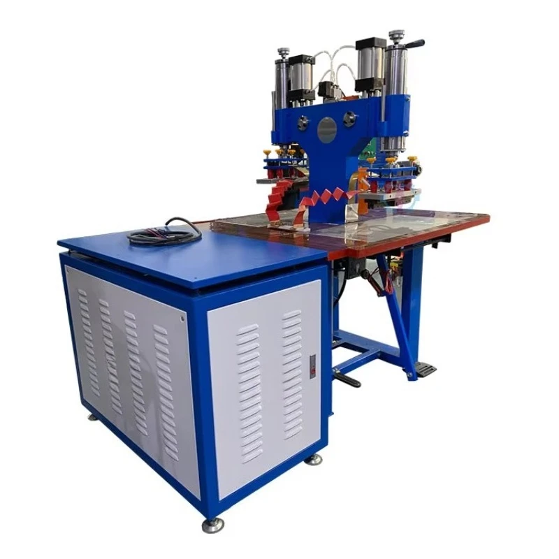 New Anti for 27.12MHz High Frequency PU Embossing Welding Machine Pedal & Pneumatic Drive ISO Certified CE