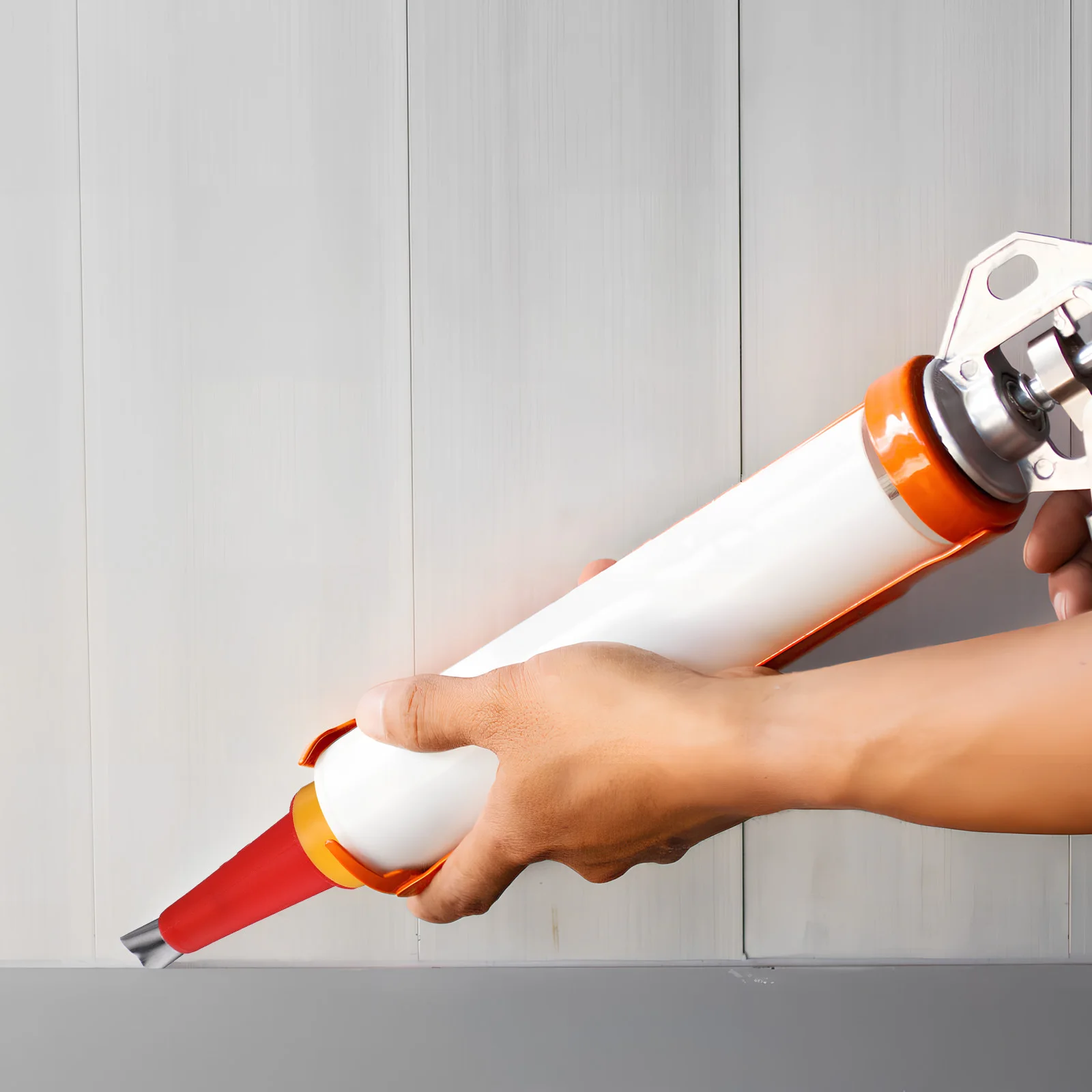 

24Pcs Caulk Tips Caulking Nozzle Applicator Easy to Install Stable Nozzle Reusable Caulking Tips Kit for Sealant Finishing