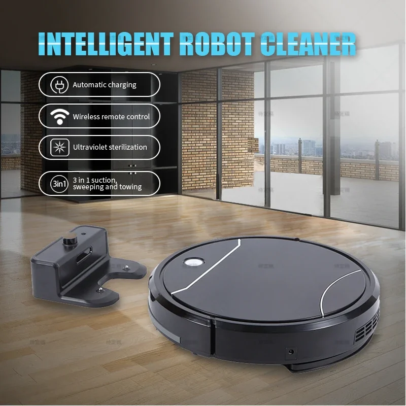 

Sweeping Robot Intelligent Three-in-one Fully Automatic Mop Suction Lazy Sweeper Silent Vacuum Cleaner Robot