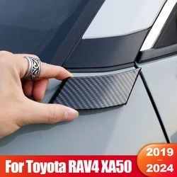 For Toyota RAV4 XA50 2019 2020 2021 2022 2023 2024 RAV 4 Hybrid Car Front Window A Pillar Cover Trim Accessories